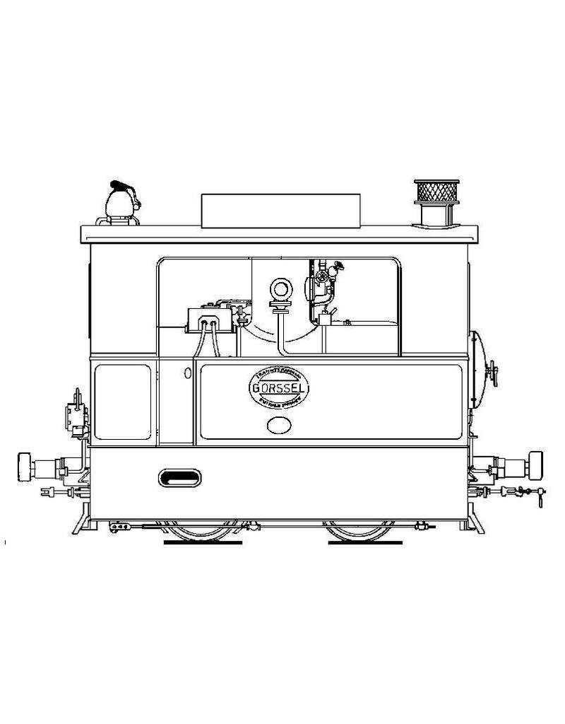 NVM 20.70.008 stoomtramlocomotief ZE 10-16 (Hohenzollern)