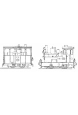 NVM 20.70.010 GOSM Dampflokomotiven 6-8 (1902.03.05), 9-11, 12 (Henschel 1921-1926)