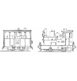 NVM 20.70.010 GOSM Dampflokomotiven 6-8 (1902.03.05), 9-11, 12 (Henschel 1921-1926)
