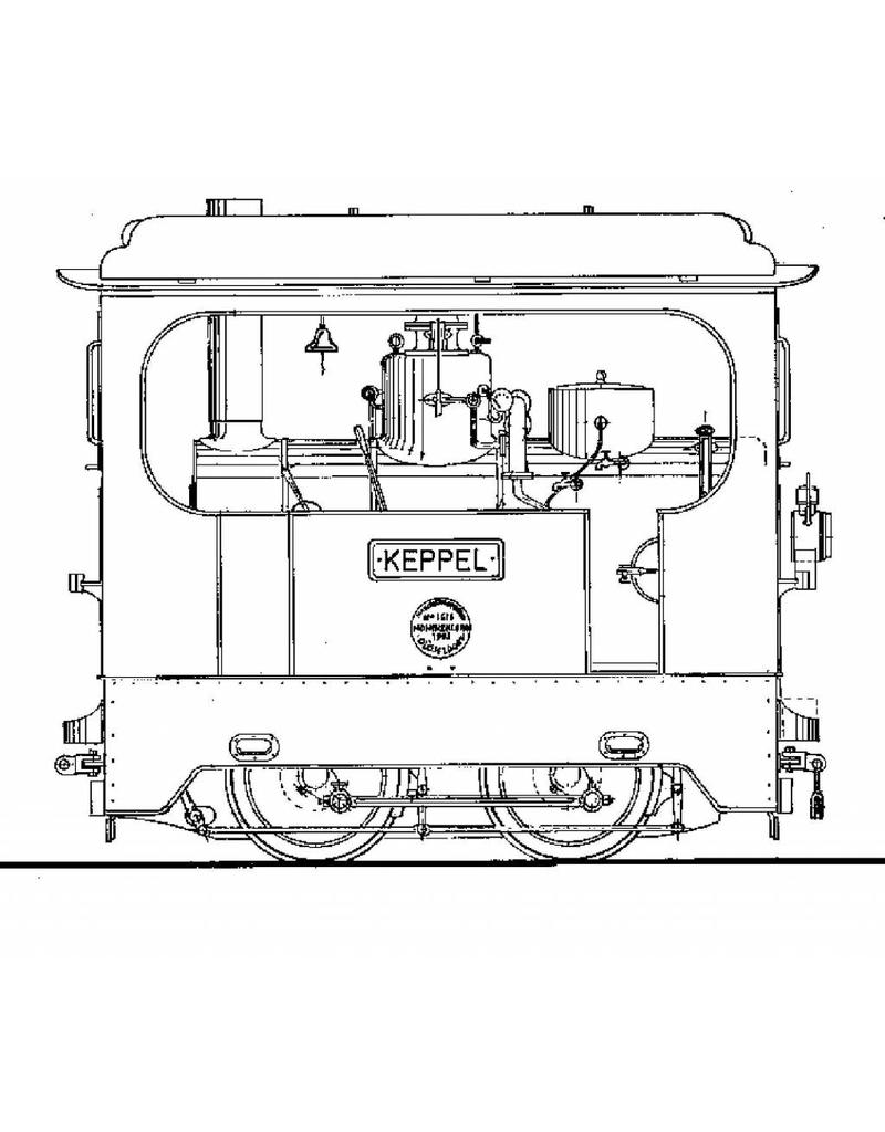 NVM 20.70.011 GOSM Dampflokomotiven 2-4, 5-7, 14, 15 (Hohenzollern)