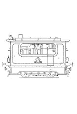 MBT 20.70.012 tramwegstoomlocomotief 1 - 5, Zuiderzeetramweg; Backer & Rueb