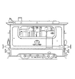 MBT 20.70.012 tramwegstoomlocomotief 1 - 5, Zuiderzeetramweg; Backer & Rueb