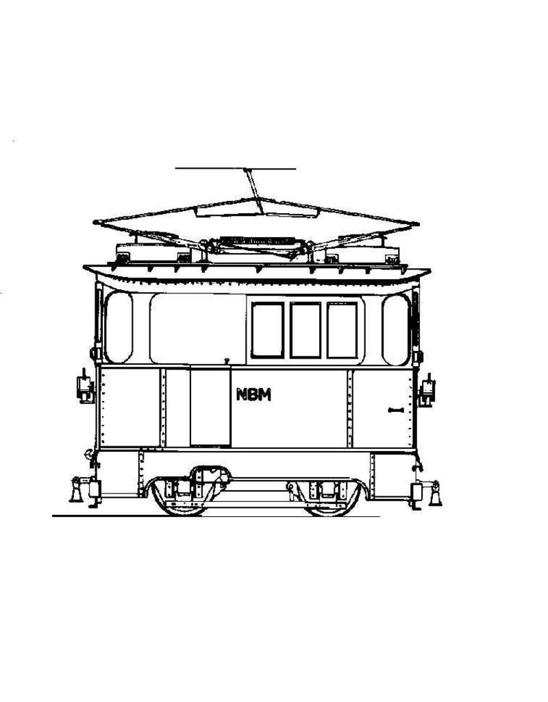 MBT 20.71.002 elektrische Rangierlok NBM 49 ex OSM