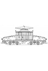 MBT 20.71.003 E-locomotief NZHVM A105, werkwagens C153-155