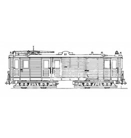 MBT 20.73.001 motorwagen NBM 61(ex "Benzo" OSM) voor spoor 0