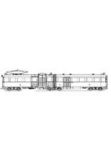 MBT 20.73.002 geleed rijtuig NZHVM A601-620 voor spoor I