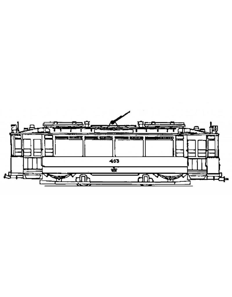 MBT 20.73.004 motor car GVBA 396-445 - ("Blue cars")