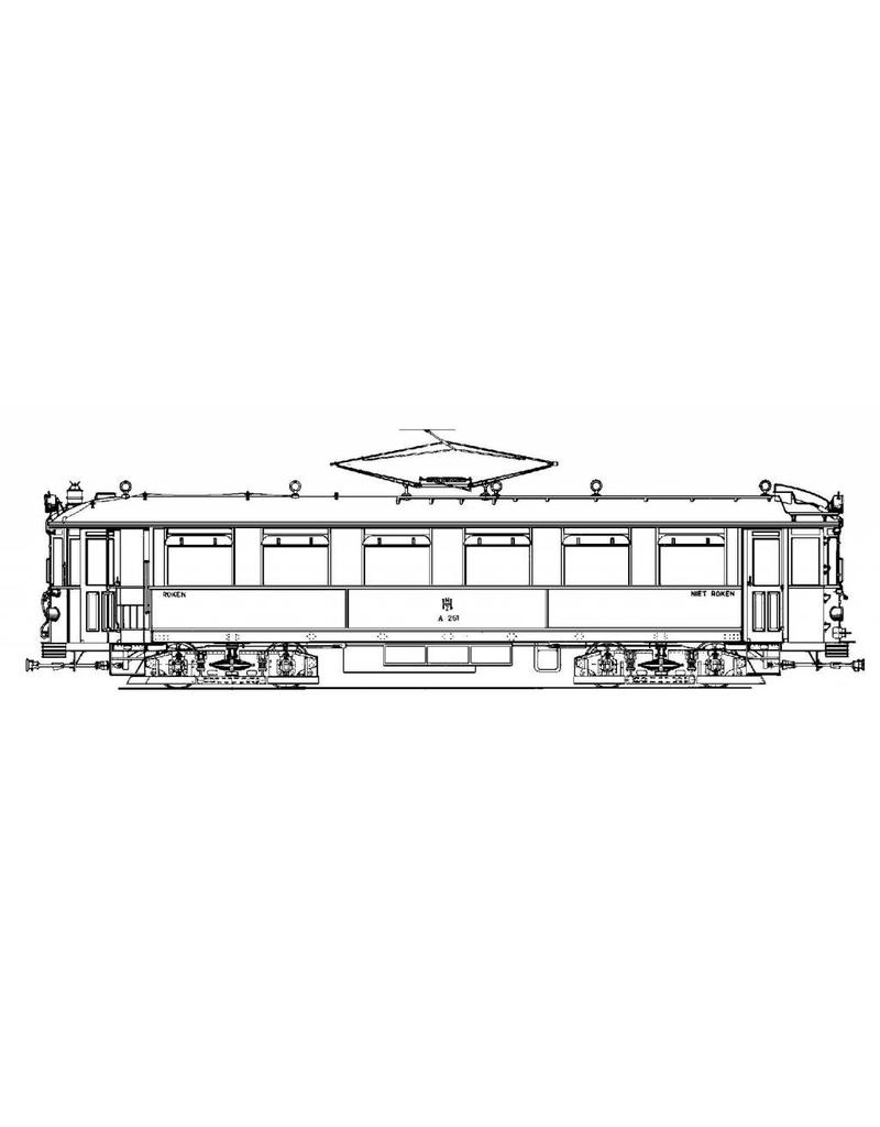 NVM 20.73.010 motorrijtuig NZHVM A251-258 A260-263 - ("Luxe Beynes", "Pannebrood"); met volgrijtuig B251