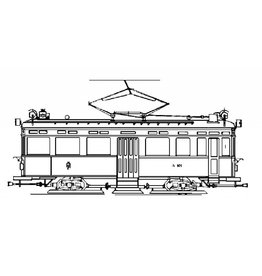 MBT 20.73.016 Triebwagen NZHVM und Beiwagen; mit Umbauern, für Spur I