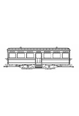 MBT 20.73.016 Triebwagen NZHVM und Beiwagen; mit Umbauern, für Spur I