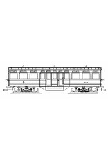 MBT 20.73.016 Triebwagen NZHVM und Beiwagen; mit Umbauern, für Spur I