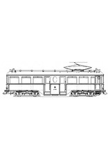 MBT 20.73.019 motorrijtuig NZHVM A501-511, aanh.rijtuig B501-515 ("kleine Boedapester") voor spoor I