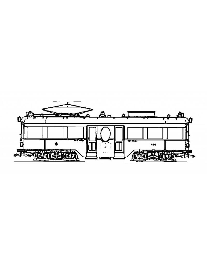 MBT 20.73.020 motorrijtuig NZHVM A512-516, aanh. Rijtuig B516-521 voor spoor I