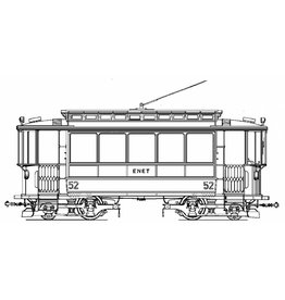MBT 20.73.024 motorrijtuig NZHVM A41-57 ex-ENET, aanh.rijtuig B60-61