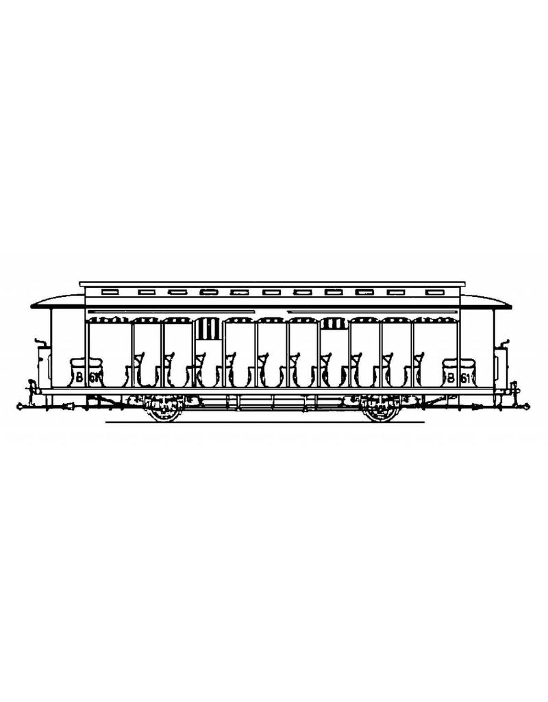 MBT 20.73.024 railcar NZHVM A41-57 ex-ENET, trailer B60-61