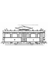 MBT 20.73.025 motorrijtuig NZHVM A351-358 - (Allan & Co, 1927) "Cardanwagens" voor spoor I