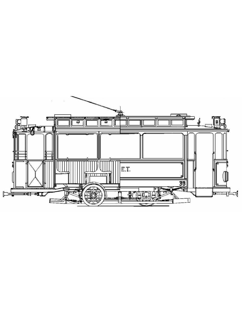 MBT 20.73.027 materieel NZHVM A35-36 (ex ENET), aanh.rijtuig B88 (ex TNHT 20)
