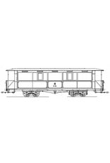 MBT 20.73.027 Rollmaterial NZHVM A35-36 (ex ENET), Beiwagen B88 (ex TNHT 20)