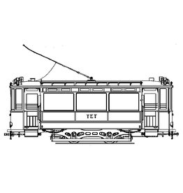 MBT 20.73.028 rolling stock TET 8-9 (Allan, 1909), trailer carriage 543-547 (ex GTA)