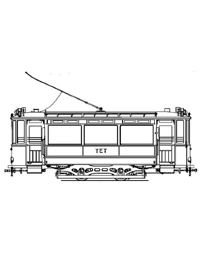 MBT 20.73.028 Material TET 8-9 (Allan, 1909), Beiwagen 543-547 (ex GTA)