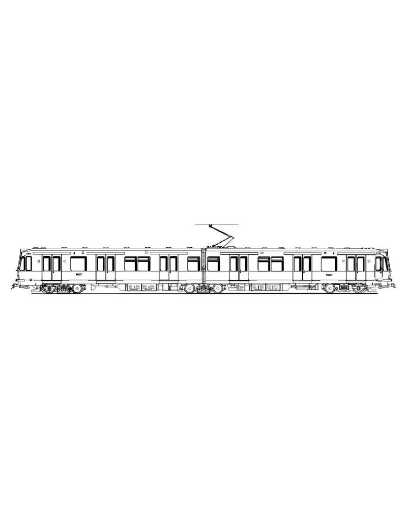 MBT 20.73.033 RET Metro sneltramrijtuig 5201-5271voor spoor 0 en spoor I