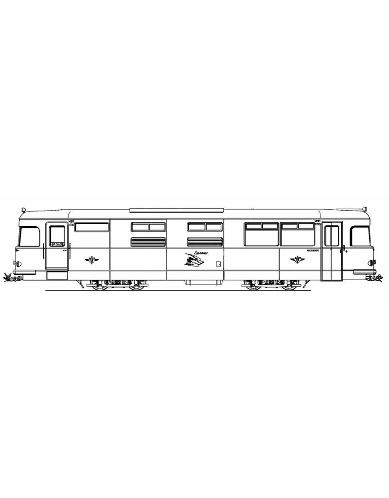 MBT RTM MBD1700 "Sperwer" - Bouwtekening Schaal 1 : 32 (20.74.005)