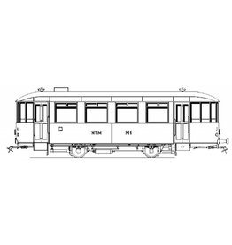 NVM 20.74.007 NTM Benzin Wagen M1 (Werkspoor, 1924) für die Strecke, die ich