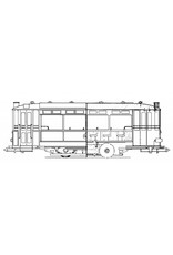 MBT 20.75.002 aanhangrijtuig RET 1399 voor spoor o of spoor I