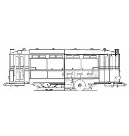 MBT 20.75.002 aanhangrijtuig RET 1399 voor spoor o of spoor I