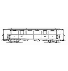 MBT 20.75.006 aanhangrijtuig NZHVM BY4-9 en BY14-16, ex TNHT
