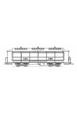 MBT 20.75.010 trailer carriages NZHVM B22-38, B41-43 ex NZHSTM and NRS, for gauge I