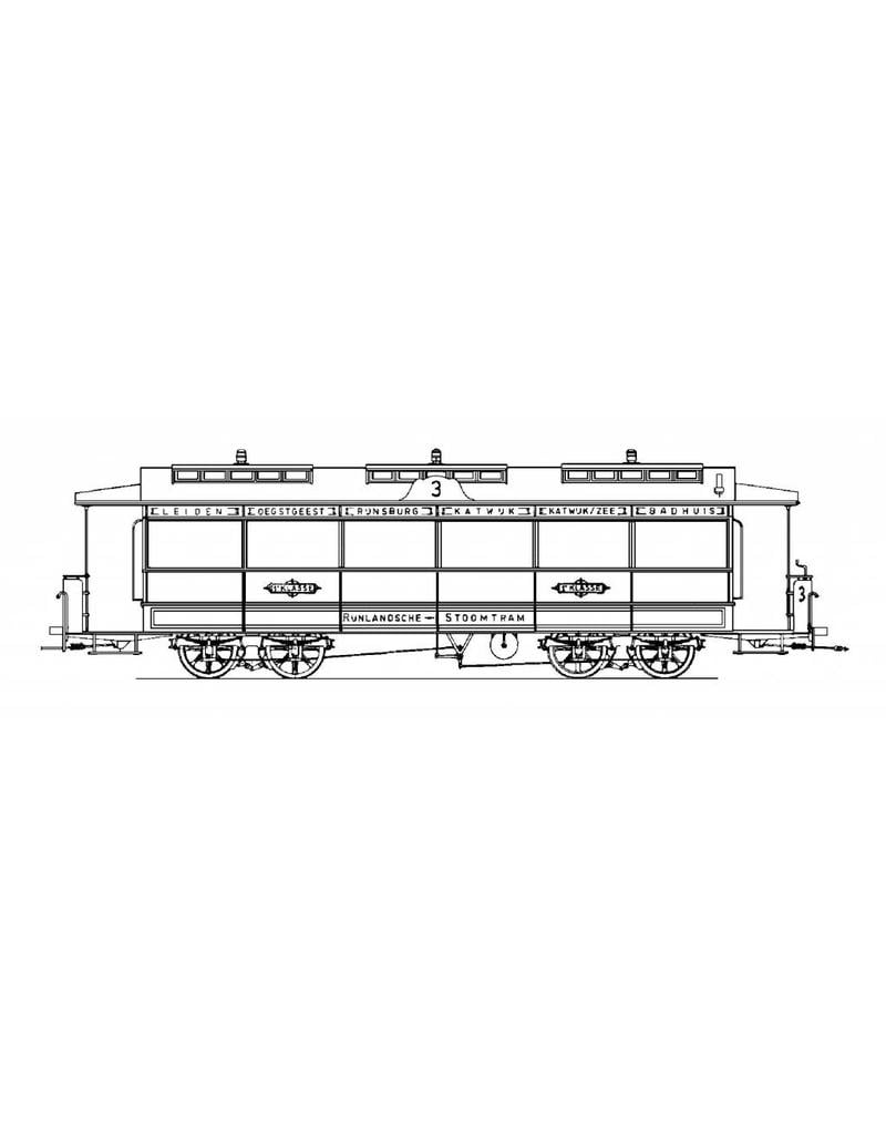 MBT 20.75.010 aanhangrijtuigen NZHVM B22-38, B41-43 ex NZHSTM en NRS, voor spoor I