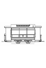 MBT 20.75.010 Beiwagen NZHVM B22-38, B41-43 ex NZHSTM und NRS, für Spur I