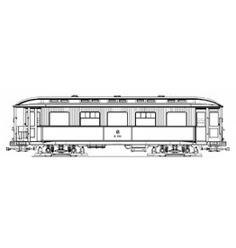 MBT 20.75.011 aanhangrijtuig NZHVM B254-257, ex LTM (1917), ex CLS