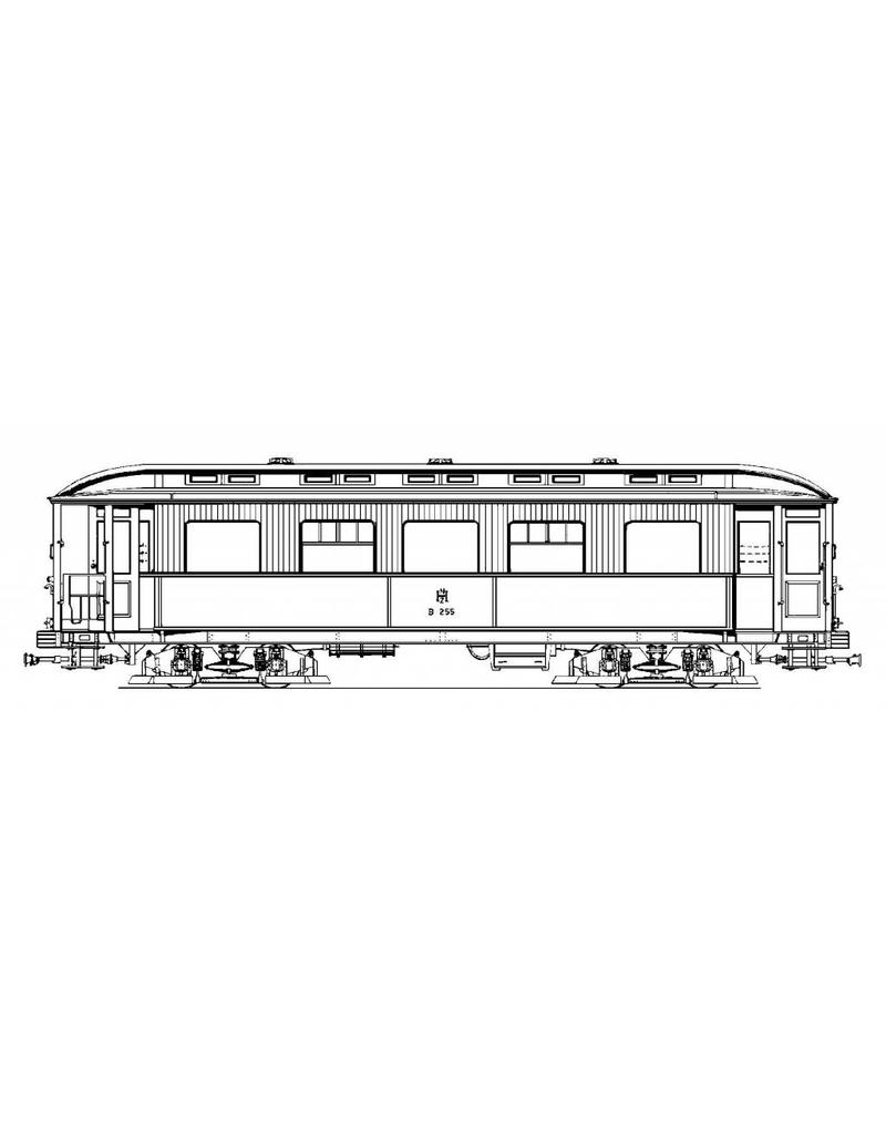 MBT 20.75.011 Beiwagen NZHVM B254-257, ex LTM (1917), ex CLS