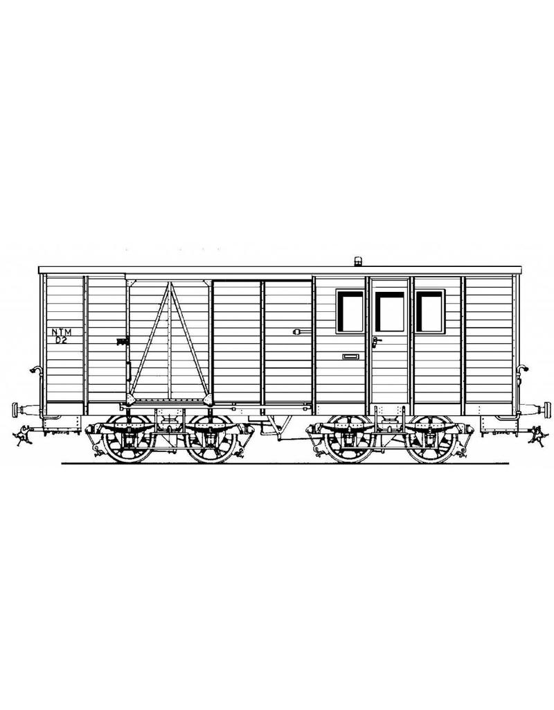 MBT 20.75.017 NTM post/luggage van D1-12 for gauge 1