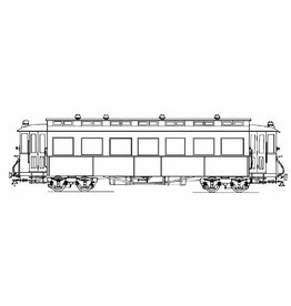 MBT 20.75.018 trailer carriage NTM BC79-91/ NS BC 421-427 for gauge I