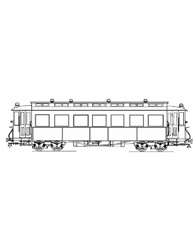 MBT 20.75.018 trailer carriage NTM BC79-91/ NS BC 421-427 for gauge I