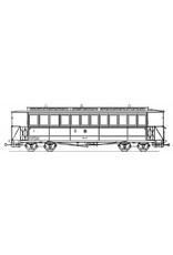 NVM 20.75.019 aanhangrijtuig NZHVM B11-15, B44-45 exG0TM resp. WSM, voor spoor I