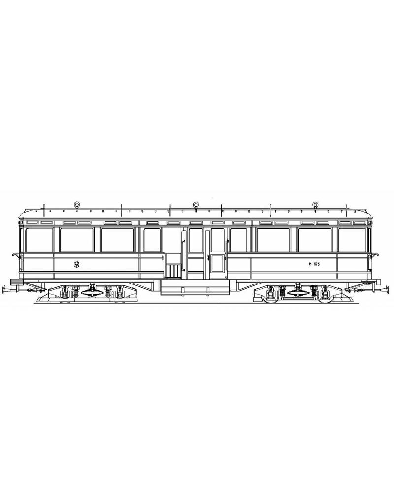 MBT 20.75.020 trailer carriage NZH B101-106 for gauge 1