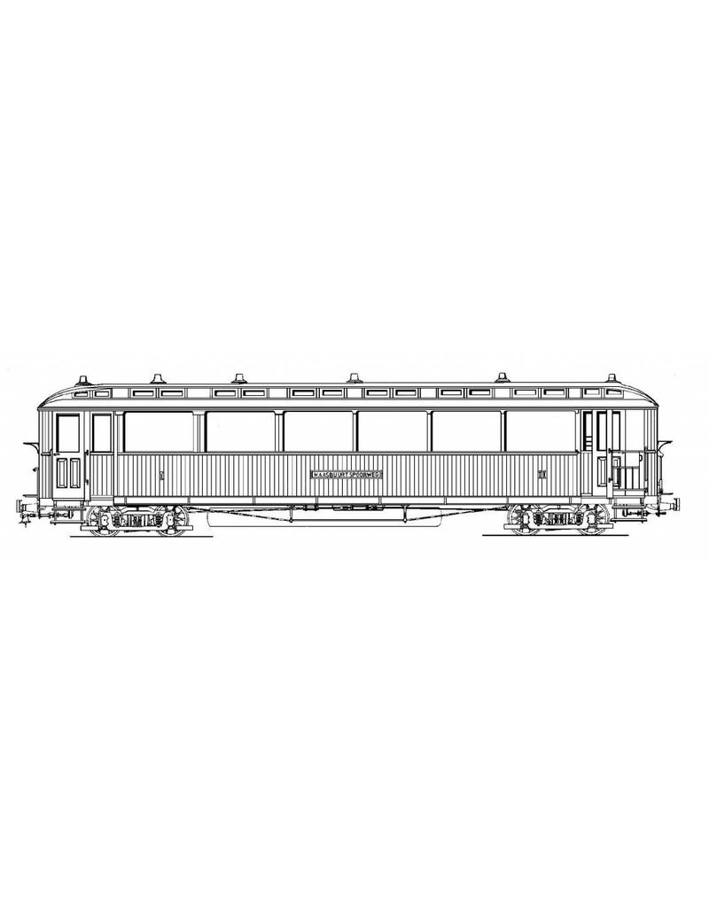 MBT 20.75.021 Beiwagen MBS 1-11, 12-14, RTM 411-421, 422-423 für Spur 0