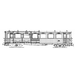 MBT 20.75.022 RTM A310-312 (renumbered 391-393), conv. To AB 1507-1508 and BD 1509; for gauge 0