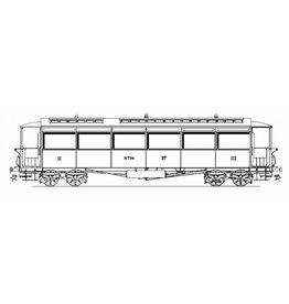 MBT 20.75.023 NTM Personenwagen BC 32-37 (Pennock, 190o, 1907) für Spur I