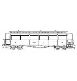 MBT 20.75.024 NTM Personenwagen BC 38-72 (Wekspoor, 1911); für Spur I