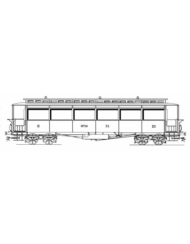 MBT 20.75.024 NTM Personenwagen BC 38-72 (Wekspoor, 1911); für Spur I