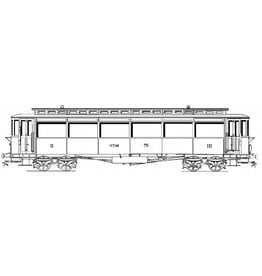 MBT 20.75.025 NTM Personenwagen BC 73-78 (Werkspoor, 1915); für Spur I