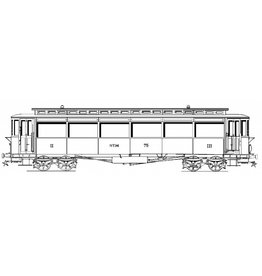 NVM 20.75.025 NTM Menschen Wagen BC 73-78 (Werkspoor, 1915); Ich für Track