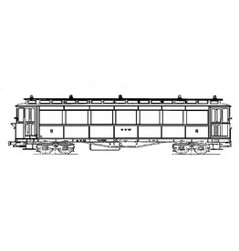 MBT 20.75.033 tramrijtuig NCS/SS/NS BC221, 224-8 voor spoor 0
