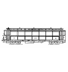 MBT 20.75.034 State Railway tram carriage BC1-10, original version; for gauge 0
