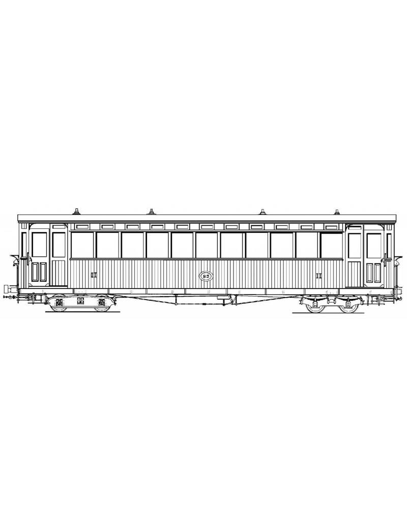 MBT 20.75.037 Straßenbahn Zutphen-Emmerich, Arbeiterwagen B5 (Allan, 1908)